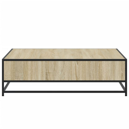 Salongbord Sofabord Sonoma Eik 100x100x30 cm
