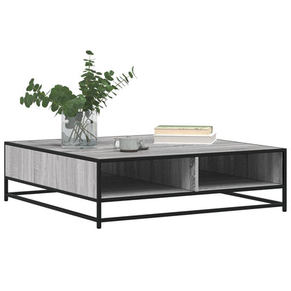Salongbord Sofabord Sonoma Grå 100x100x30 cm