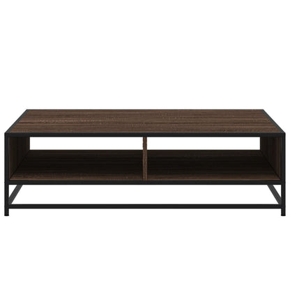 Salongbord Sofabord Brun Eik 100x100x30 cm
