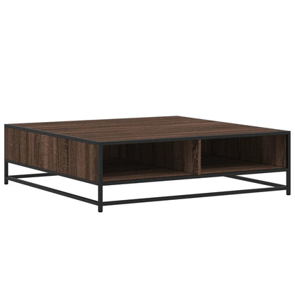 Salongbord Sofabord Brun Eik 100x100x30 cm