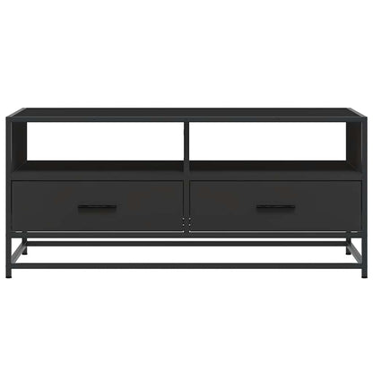 Salongbord Sofabord Svart 100x50x45 cm