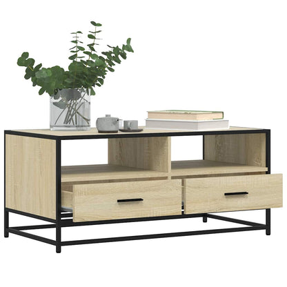 Salongbord Sofabord Sonoma Eik 100x50x45 cm