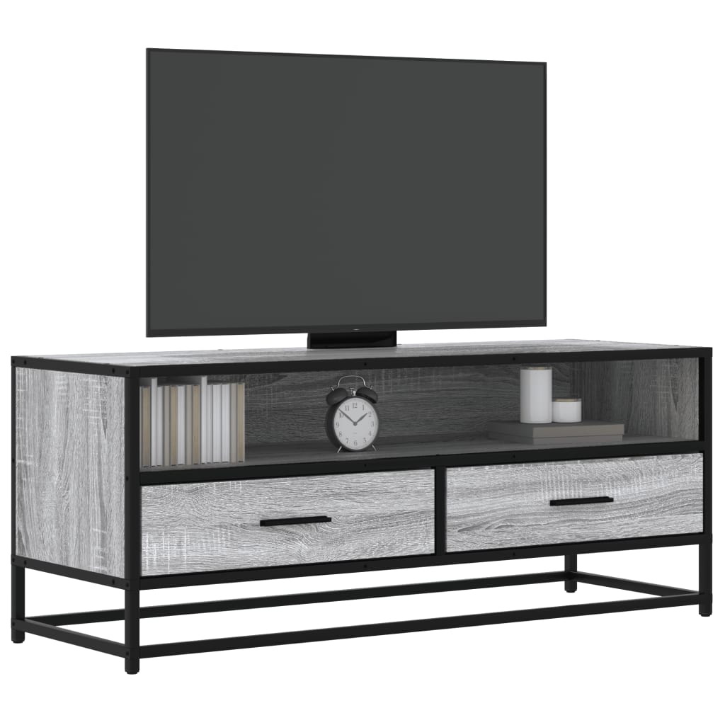 TV-Møbel Sonoma Grå TV-benk 100x34,5x40 cm