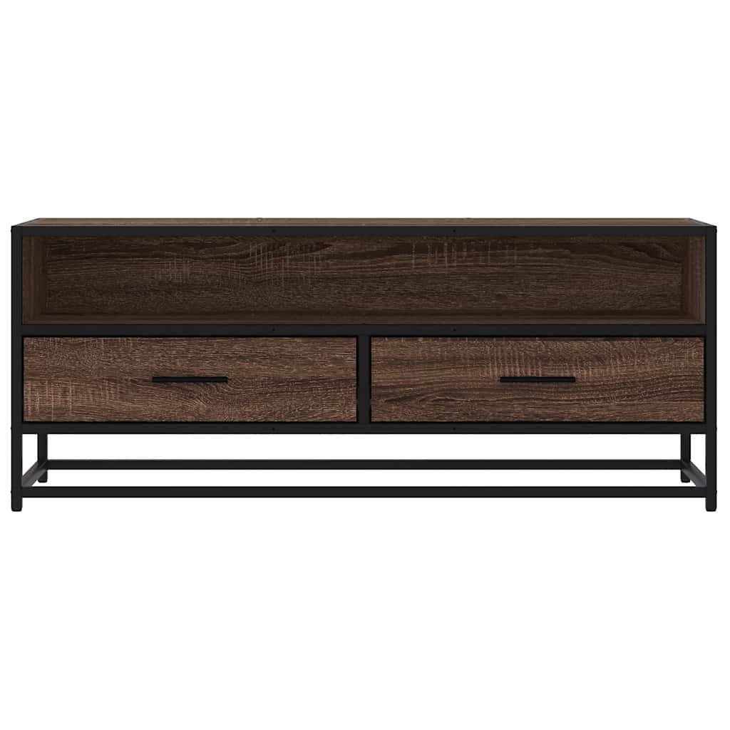 TV-Møbel Brun Eik TV-benk 100x34,5x40 cm
