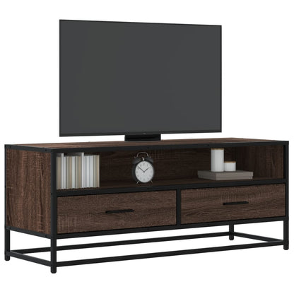 TV-Møbel Brun Eik TV-benk 100x34,5x40 cm