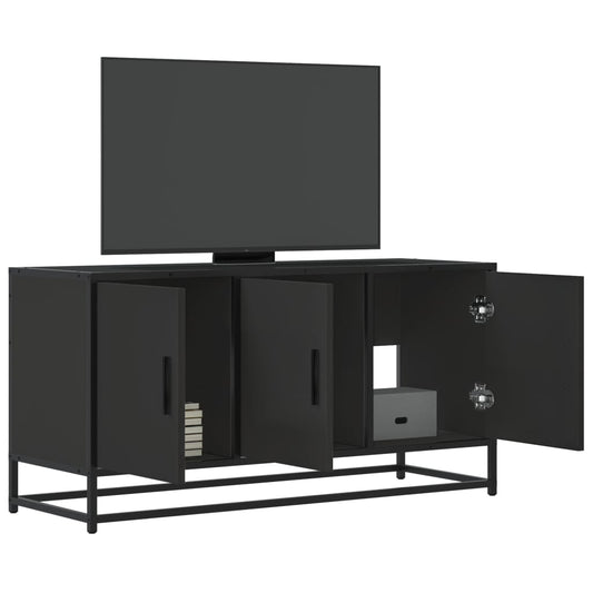 TV-Møbel Svart TV-benk 100x35x50 cm
