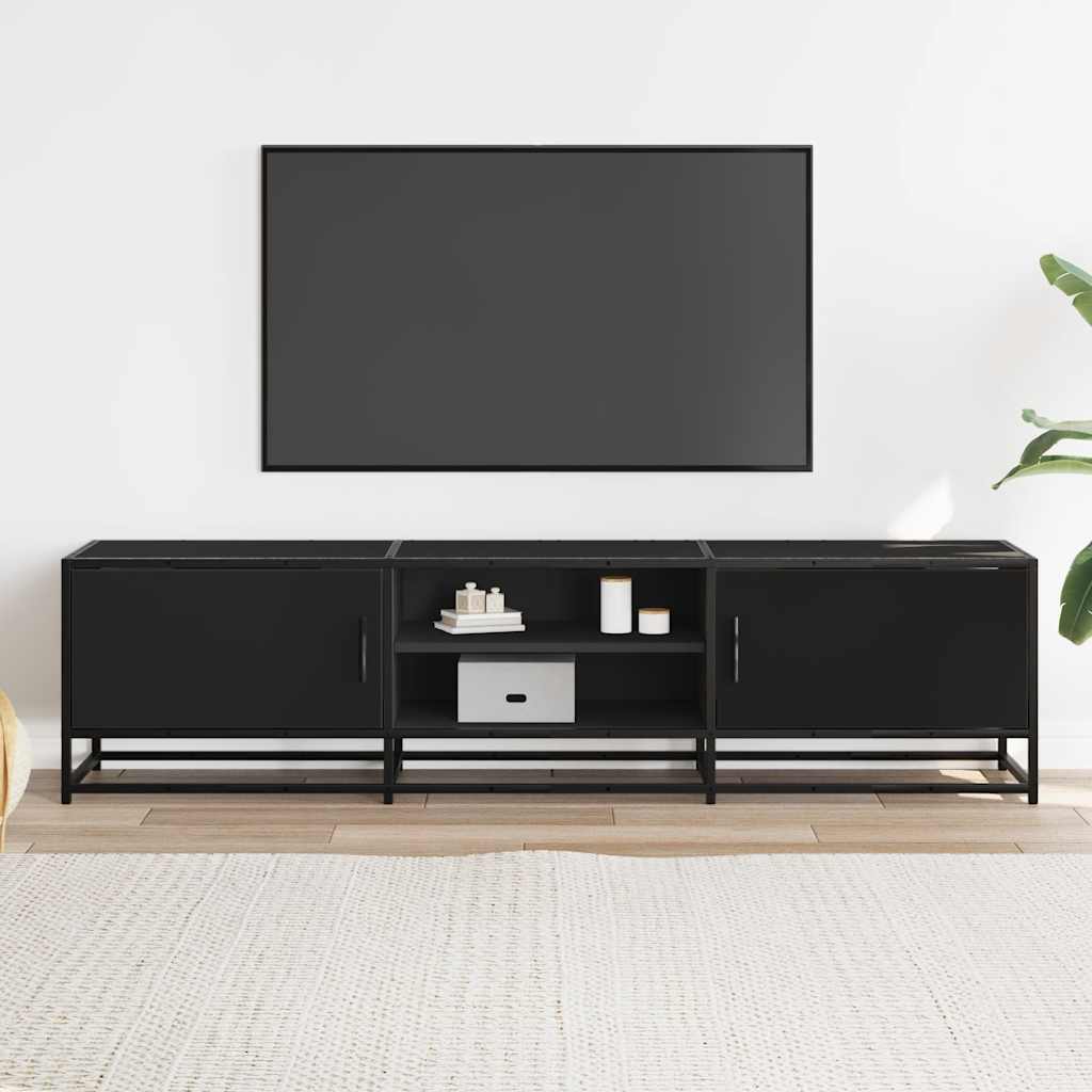 TV-Møbel Svart 160x35x41 cm