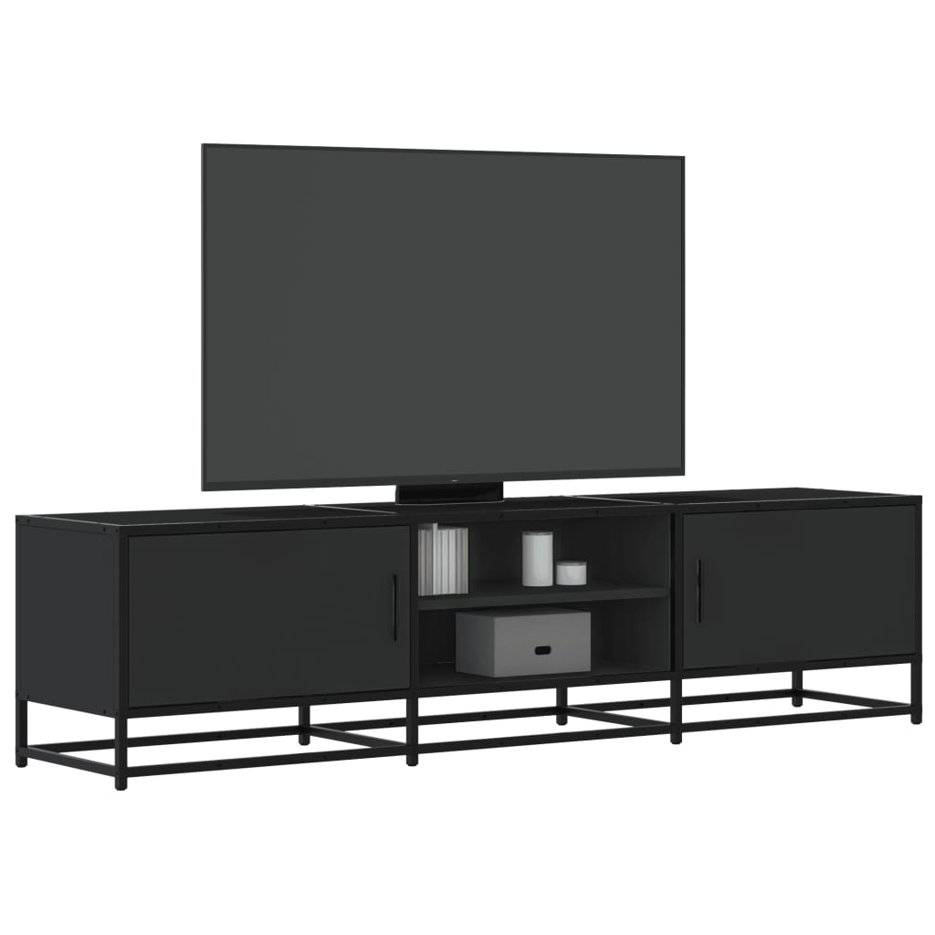TV-Møbel Svart 160x35x41 cm