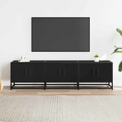 TV-Møbel Svart TV-benk 150x35x41 cm