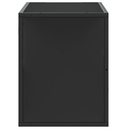 TV-Møbel Svart Tv-benk 80x31x39,5 cm og metall