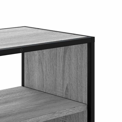 TV-Møbel Sonoma Grå Tv-benk 80x31x39,5 cm og metall