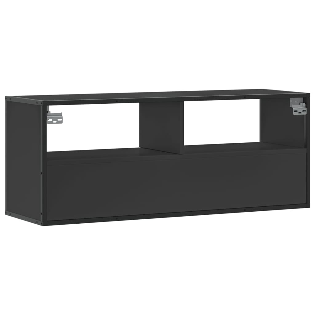 TV-Møbel Svart TV-benk 100x31x39,5 cm