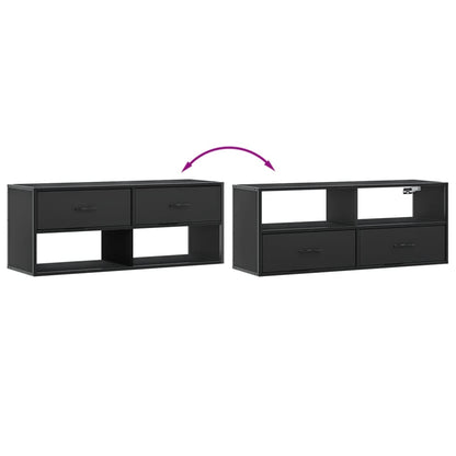 TV-Møbel Svart TV-benk 100x31x39,5 cm
