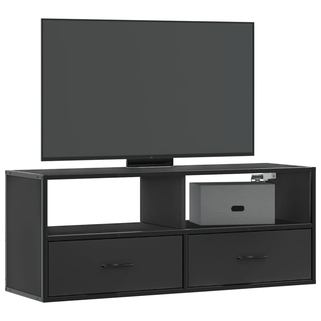 TV-Møbel Svart TV-benk 100x31x39,5 cm
