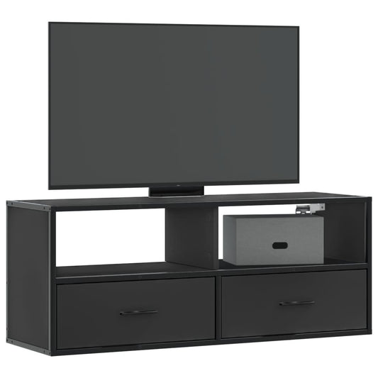 TV-Møbel Svart TV-benk 100x31x39,5 cm