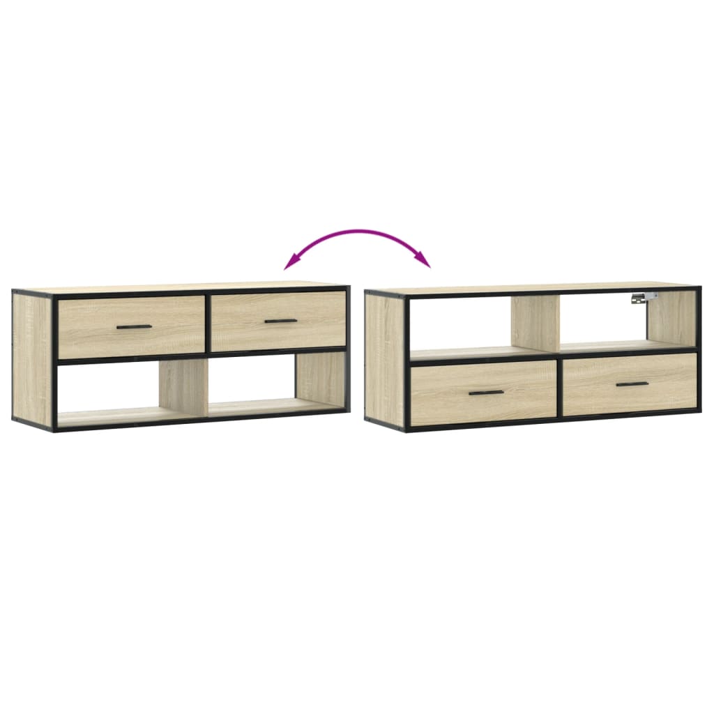 TV-Møbel Sonoma Eik TV-benk 100x31x39,5 cm