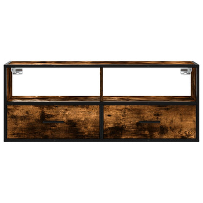 TV-Møbel Røkt EikTV-benk 100x31x39,5 cm