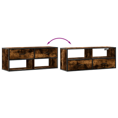 TV-Møbel Røkt EikTV-benk 100x31x39,5 cm