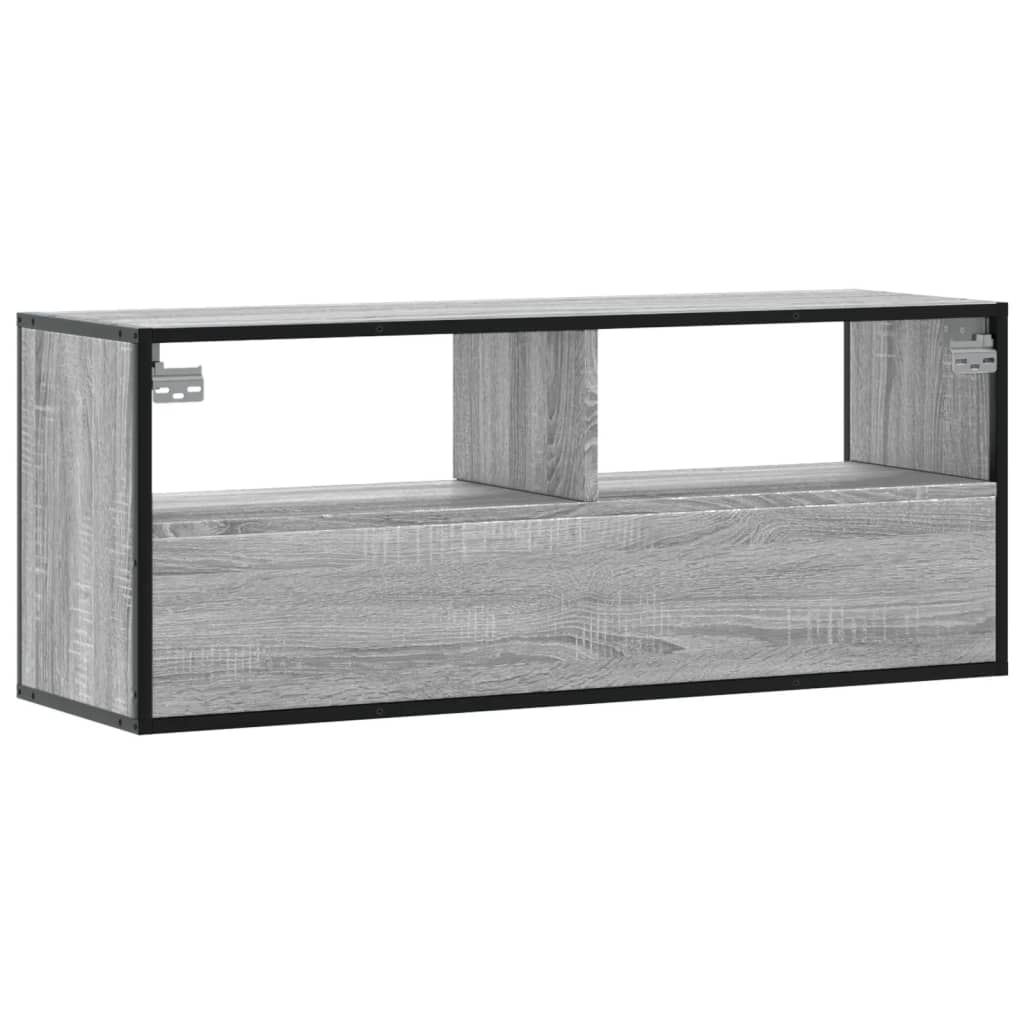 TV-Møbel Sonoma Grå TV-benk 100x31x39,5 cm