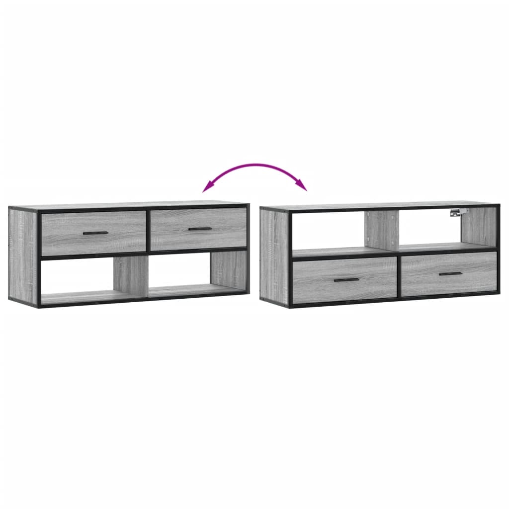 TV-Møbel Sonoma Grå TV-benk 100x31x39,5 cm