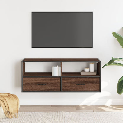 TV-Møbel Brun Eik TV-benk 100x31x39,5 cm