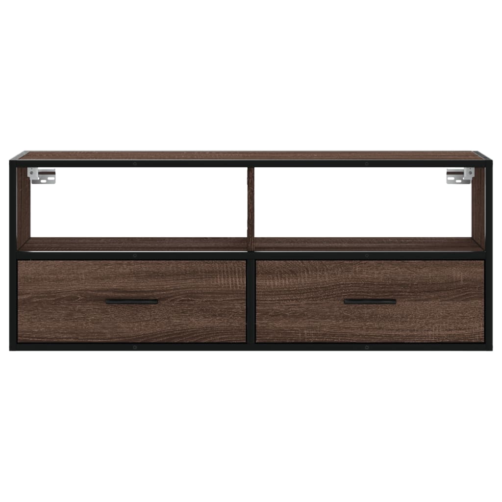 TV-Møbel Brun Eik TV-benk 100x31x39,5 cm