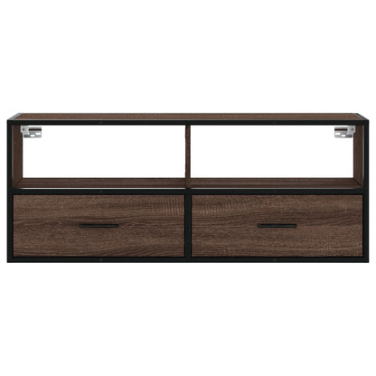 TV-Møbel Brun Eik TV-benk 100x31x39,5 cm