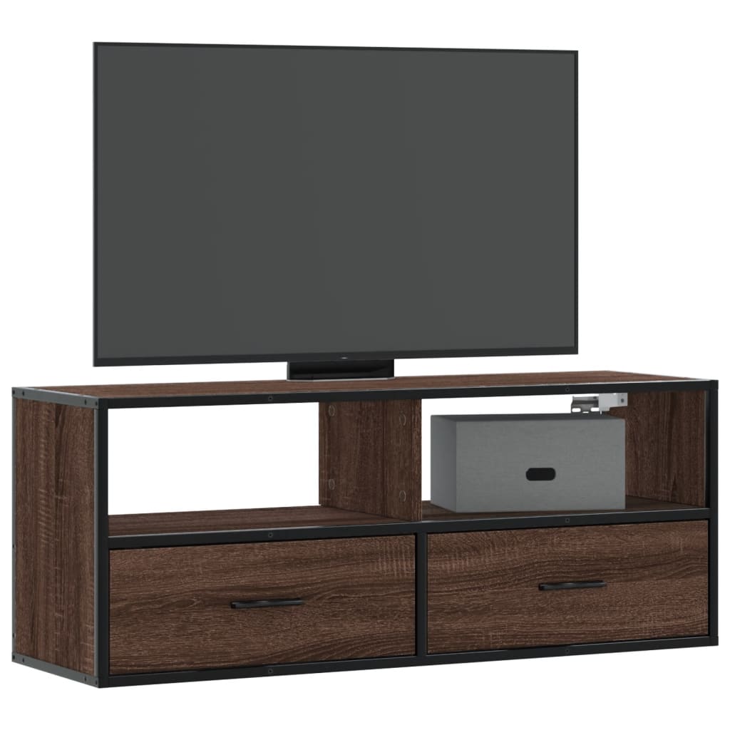TV-Møbel Brun Eik TV-benk 100x31x39,5 cm