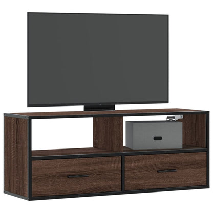 TV-Møbel Brun Eik TV-benk 100x31x39,5 cm