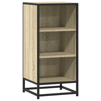 Skjenk sonoma eik 35,5x35x76 cm konstruert tre og metall