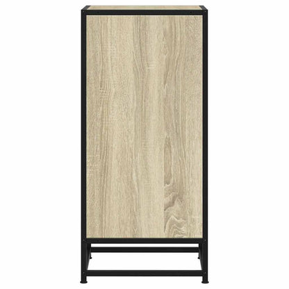 Skjenk sonoma eik 35,5x35x76 cm konstruert tre og metall