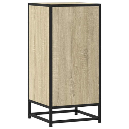 Skjenk Sonoma Eik 35,5x35x76 cm og metall