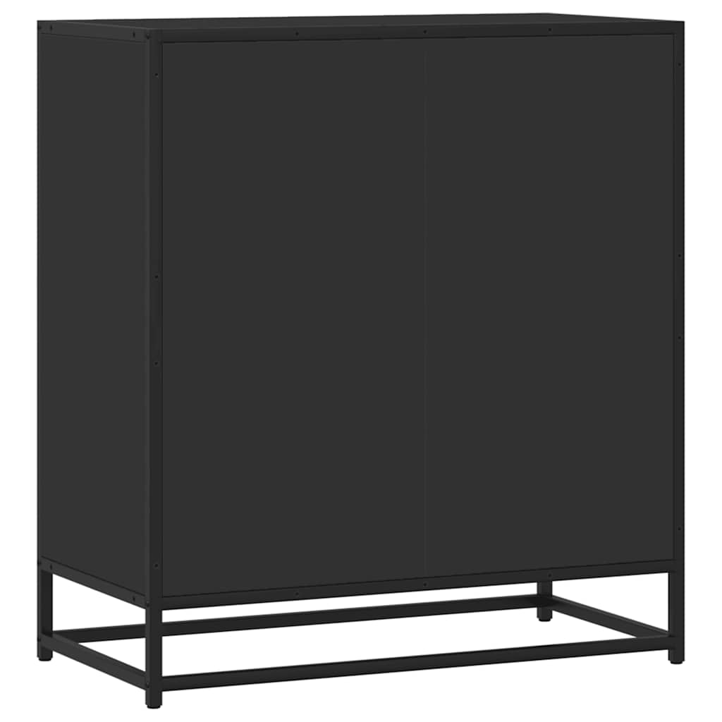 Skjenk Svart 68x35x76 cm