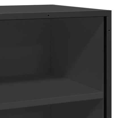 Skjenk Svart 68x35x76 cm