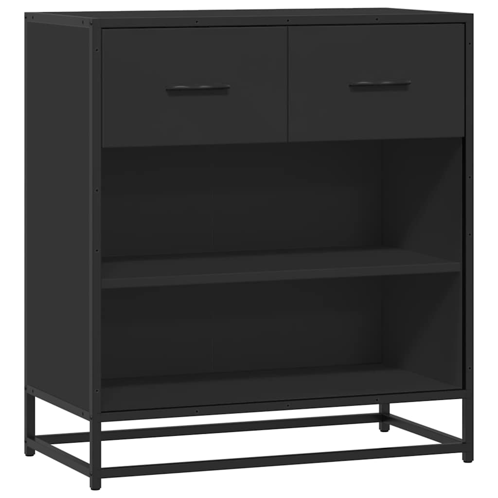 Skjenk Svart 68x35x76 cm