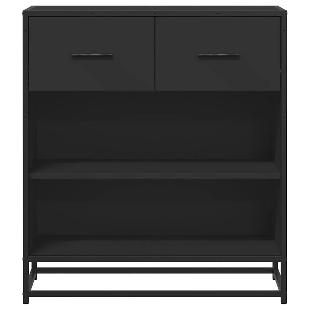 Skjenk Svart 68x35x76 cm