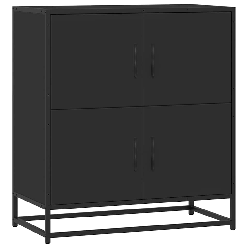 Skjenk Svart 68x35x76 cm