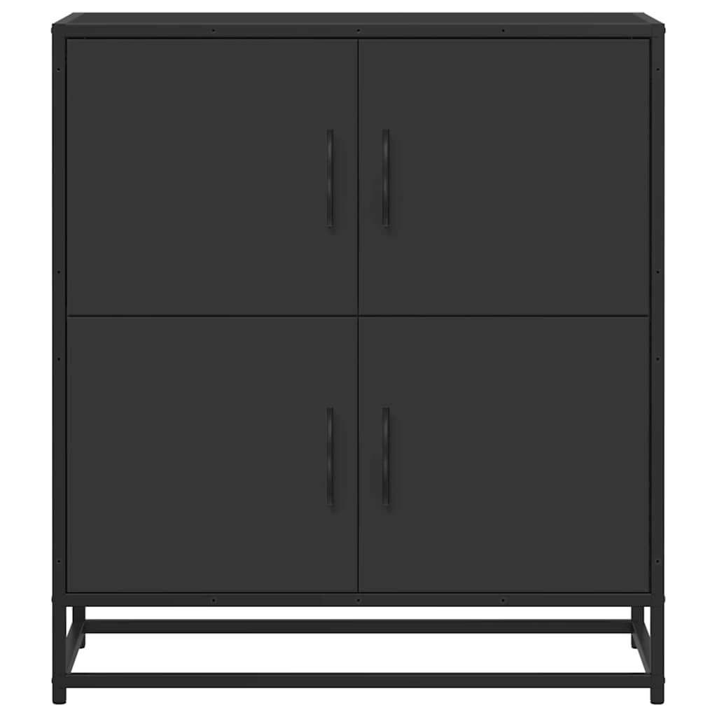 Skjenk Svart 68x35x76 cm