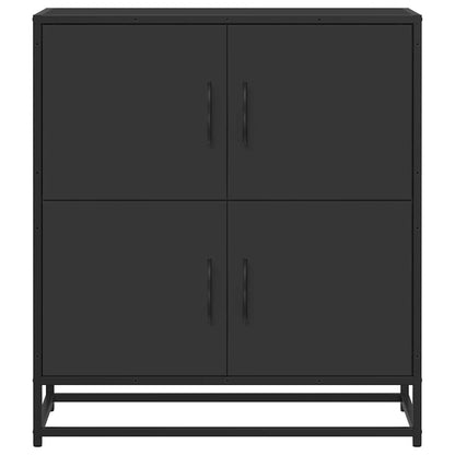 Skjenk Svart 68x35x76 cm