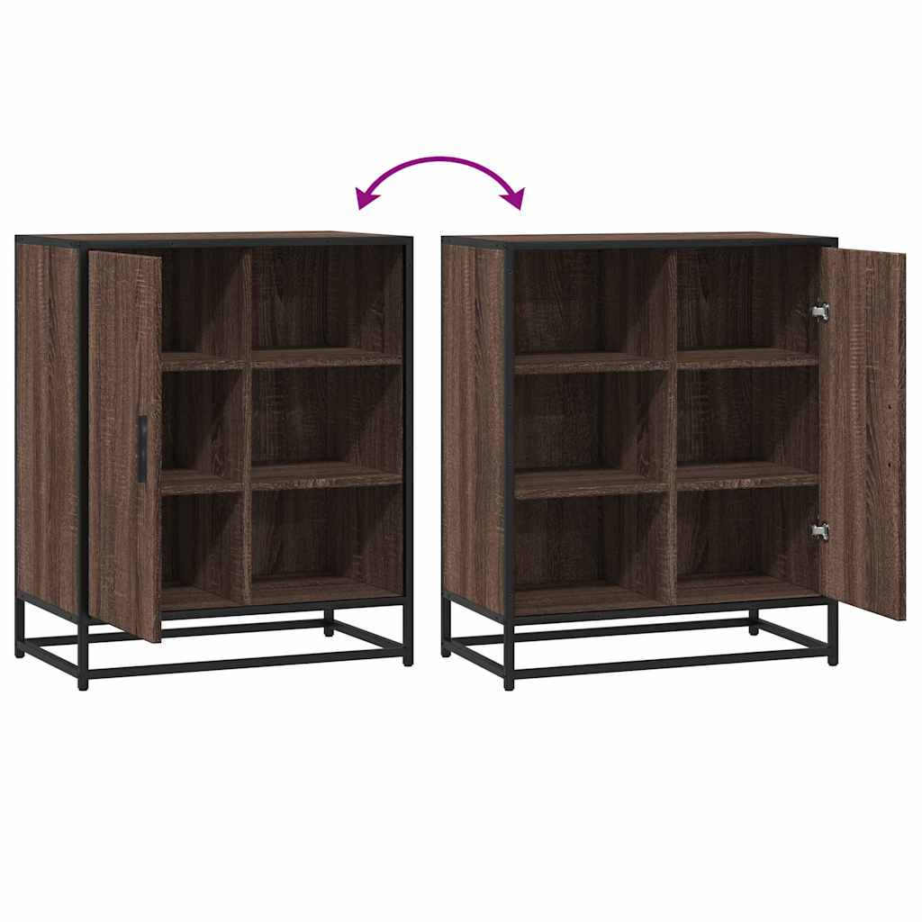 Kommode Brun Eik 62x35x76 cm