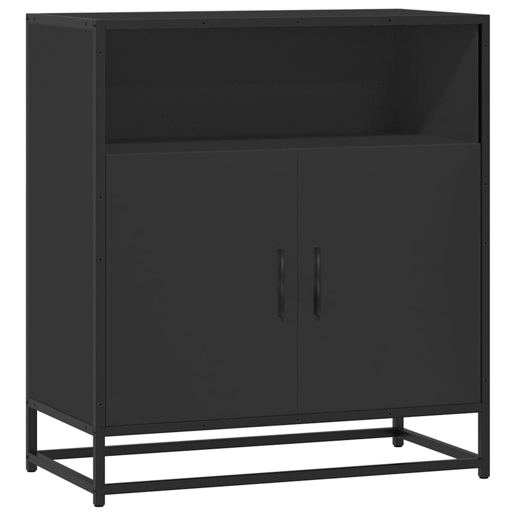 Skjenk Svart 68x35x76 cm