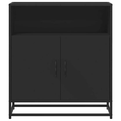 Skjenk Svart 68x35x76 cm