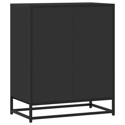 Skjenk Svart 68x35x76 cm