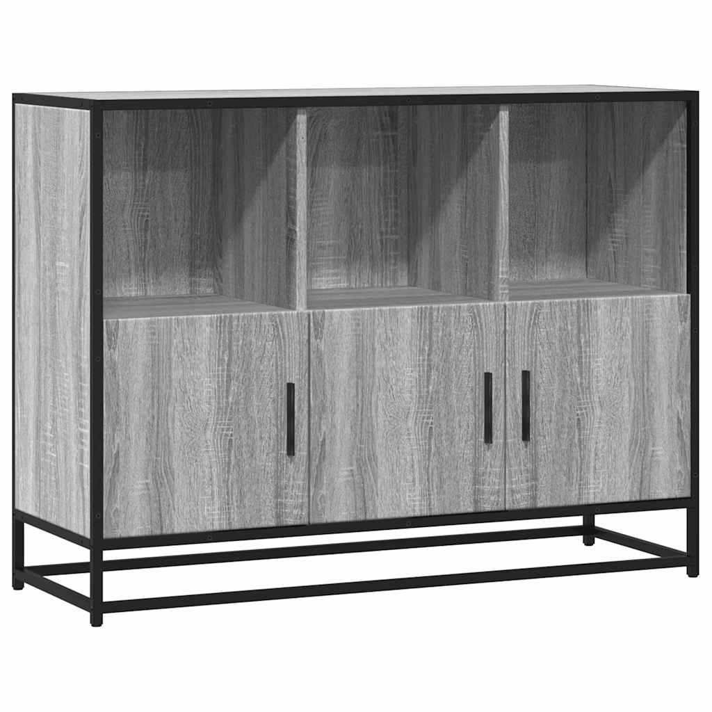 Kommode Sonoma Grå 100x35x76 cm