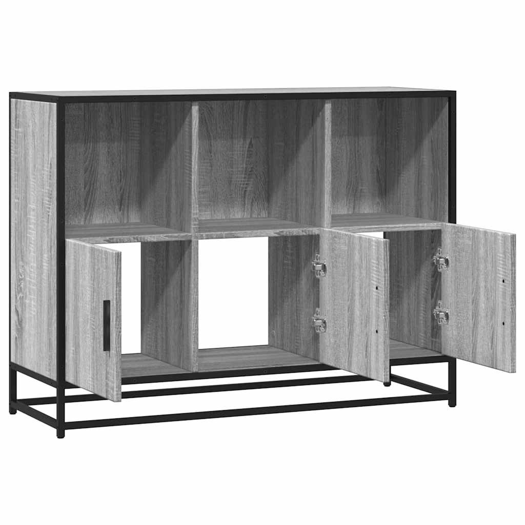 Kommode Sonoma Grå 100x35x76 cm