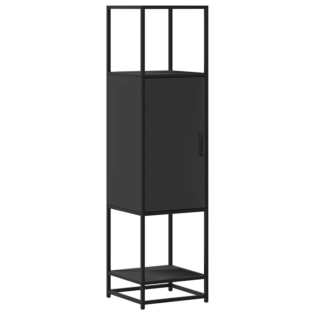 Skap Svart 35,5x35x139 cm