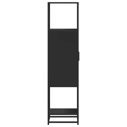 Skap Svart 35,5x35x139 cm