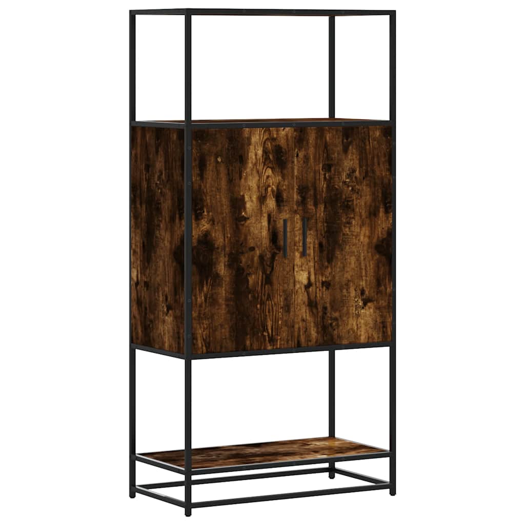 Skap Røkt Eik 68x35x139 cm