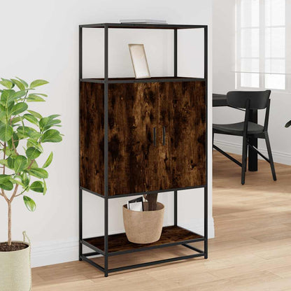 Skap Røkt Eik 68x35x139 cm