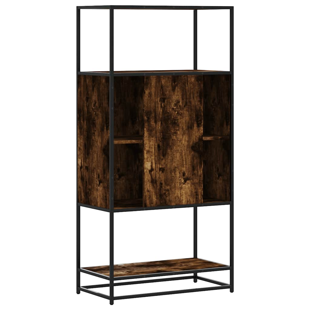 Skap Røkt Eik 68x35x139 cm